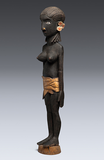thumbnail of Object made out of wood, pigment titled Female Figure, Dar es Salaam.