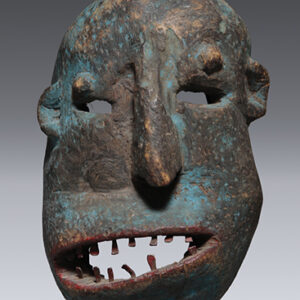 thumbnail of Object made out ofÂ wood, metal, pigment titled Mask, Sukuma, Artist: Lyaku Family workshop.