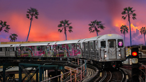 thumbnail of Inkjet print by Desiree Rohlf titled 7 Train.