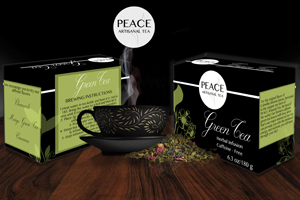 thumbnail of Inkjet print by Griselda Vazquez titled Peace Artisanal Tea.
