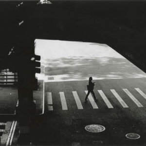 thumbnail of Silver gelatin print by Charles Silla titled Crossing.