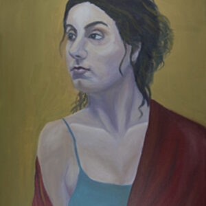 thumbnail of Oil on canvas by Mary Ann Louie titled Portrait.