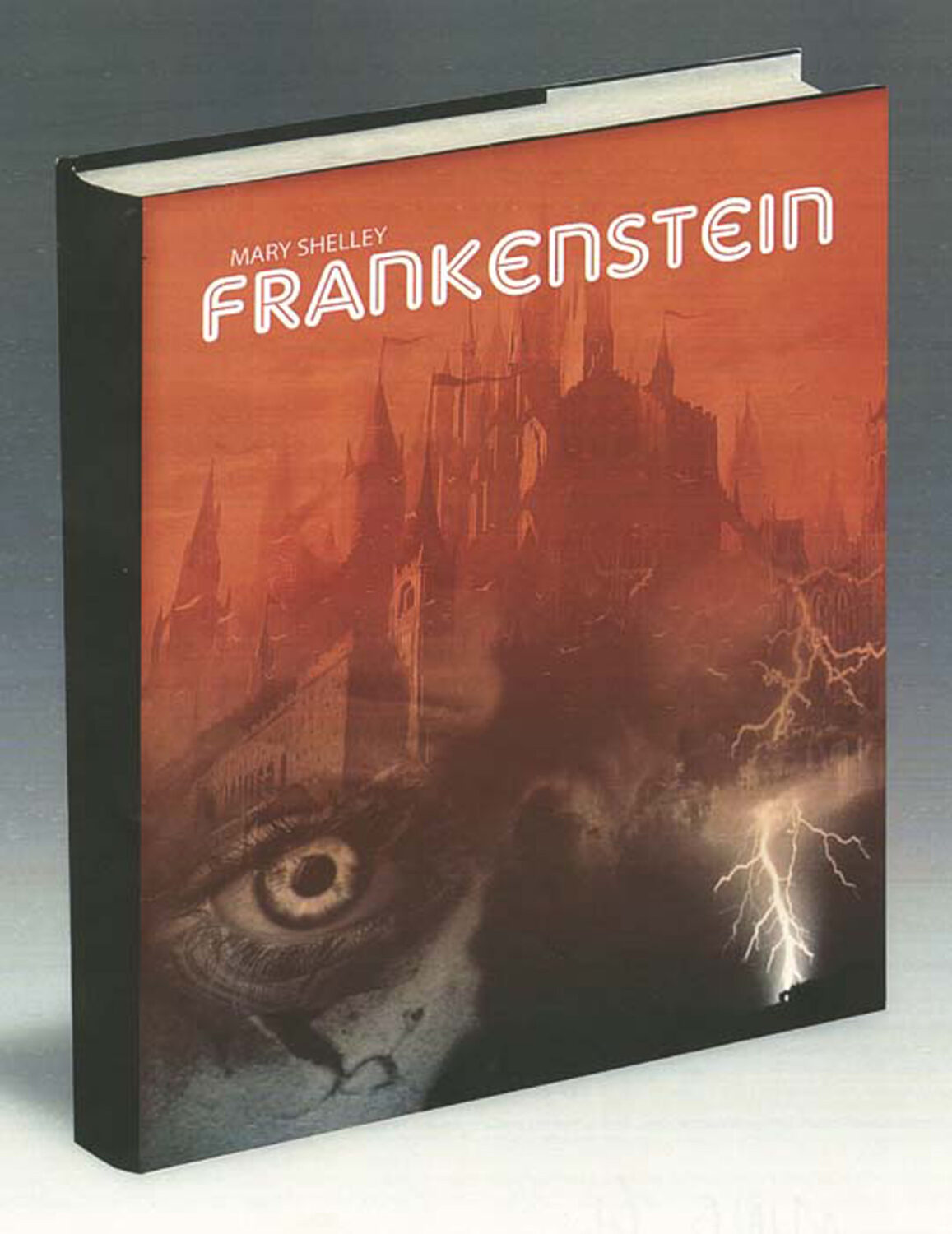 thumbnail of Inkjet print by Ming Li titled Book Jacket design (Frankenstein).