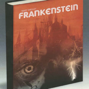 thumbnail of Inkjet print by Ming Li titled Book Jacket design (Frankenstein).