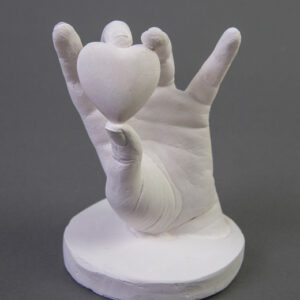 thumbnail of Plaster by Genesis Blanco titled Loving Touch.