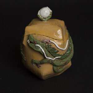 thumbnail of Treasure Jar by Hui Lam So. Medium: Ceramic. Size 7.75â€ High Date2016
