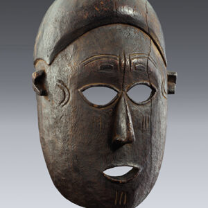 thumbnail of Object made out of Wood, pigment titled Mask, Lungu / Rungu.