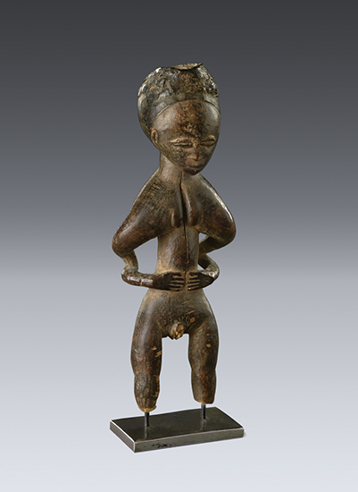 thumbnail of Object made out of wood titled Female Figure, Tongwe.