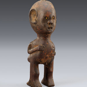 thumbnail of Object made out of clay, glass beads titled Male Figure, Pare.