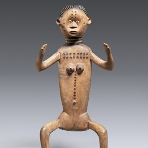 thumbnail of Object made out of wood, pigment, titled Figure Female, Sagara.