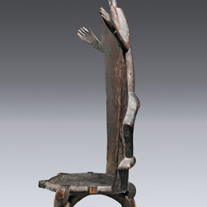 thumbnail of Object made out of wood titled Chair, Nyamwezi.