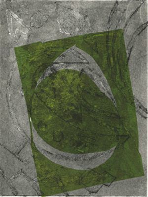 thumbnail of Ink and paper on paper by Syeda Pervin titled Combination.