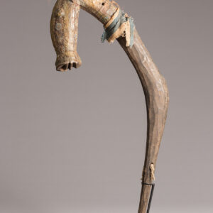 thumbnail of Horse Staff (Koredugaw) made with wood, animal hair, textile, brass.