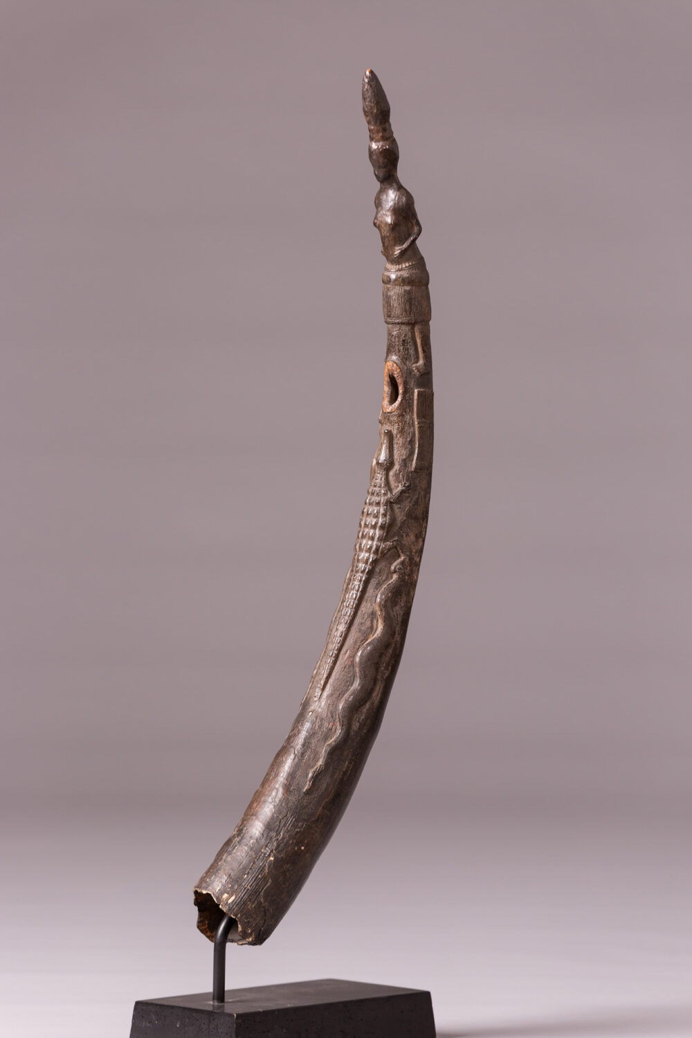 thumbnail of Trumpet made with ivory.