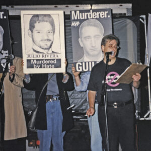 thumbnail of Photo of Ed Sederbaum, founder of the activist organization Queens Gays and Lesbians United