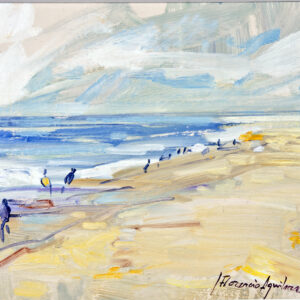thumbnail of Oil painting of beach
