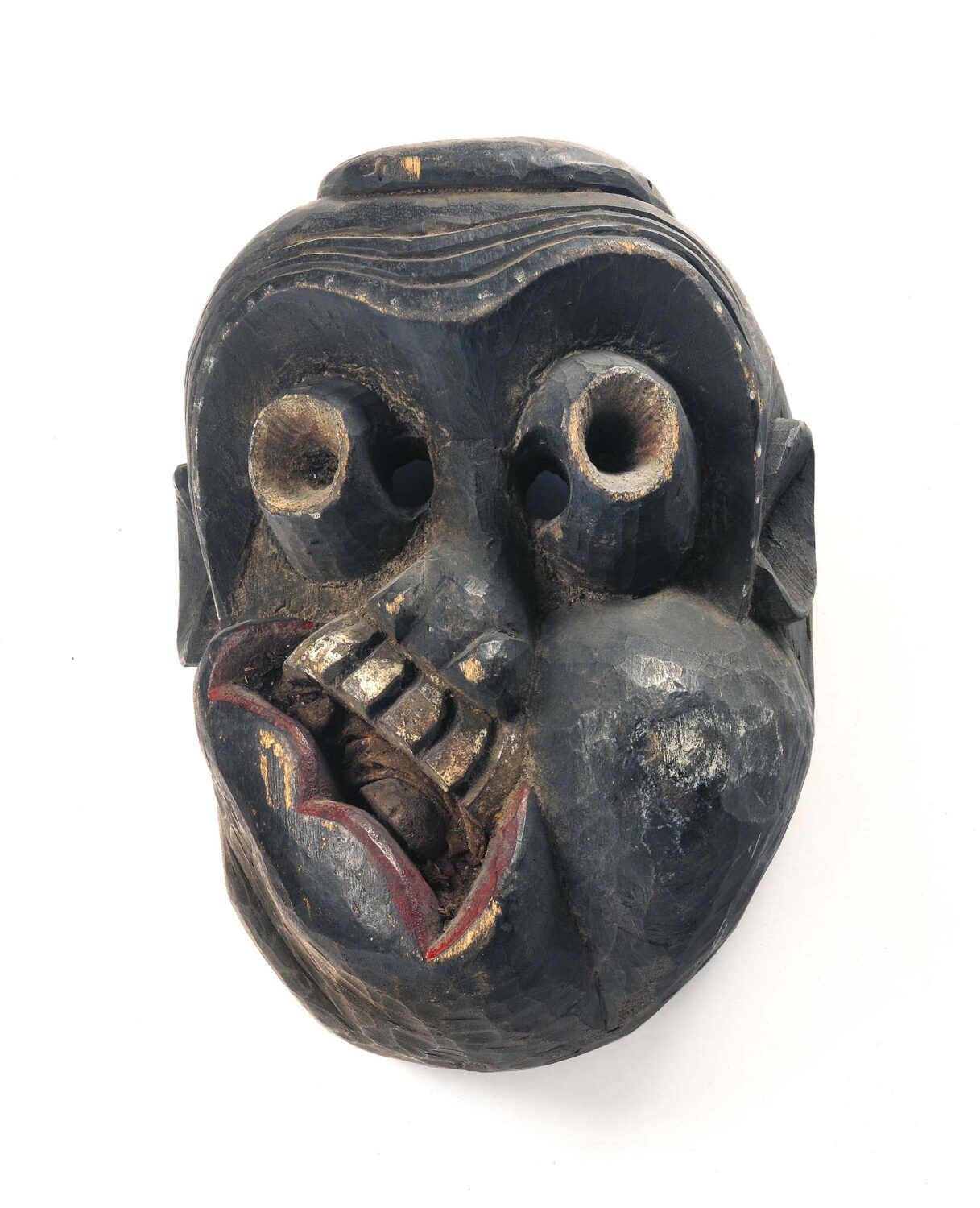 thumbnail of Okoroshi Ojo mask with skewed features.