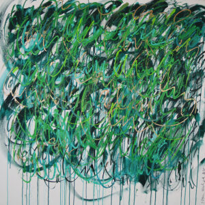 thumbnail of Acrylic on canvas by Steven Balogh titled Money Windfall.