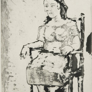 thumbnail of Aquatint, scraper and engraving by Pablo Picasso titled Femme au Fauteul: Dora MaarPablo Picasso.