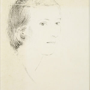 thumbnail of Lithograph by Pablo Picasso titled Tete De Jeune Fille Portrait de Marie-Therese.