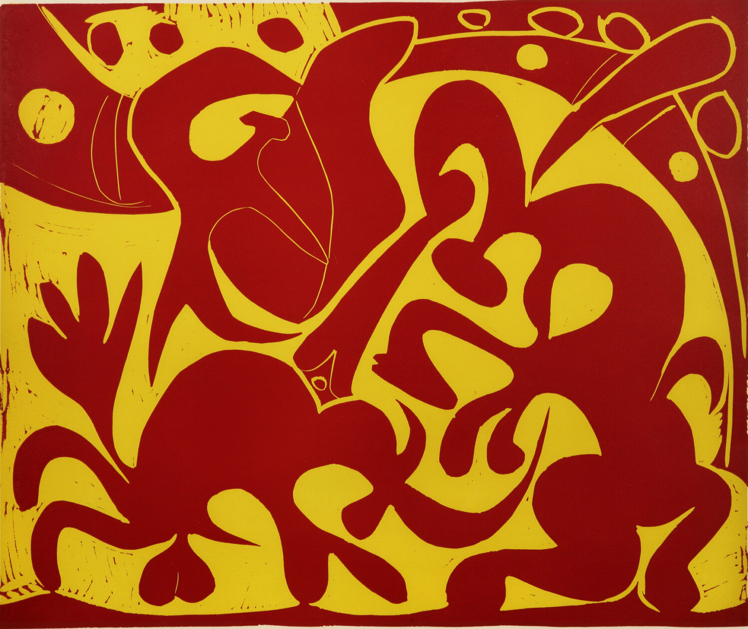 thumbnail of Lino-cut by Pablo Picasso titled Pique.