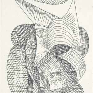 thumbnail of Etching by Pablo Picasso titled Le Marteeau Sans Maitre .