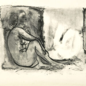 thumbnail of Lithograph by Pablo Picasso titled Les Deux Femmes Nues.