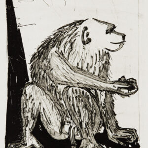 thumbnail of Auqatint and Drypoint by Pablo Picasso titled Le Singe.