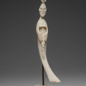 thumbnail of Mermaid sculpture made out of ivory