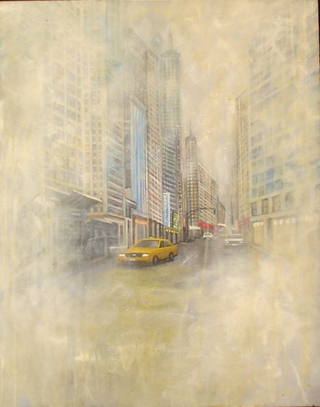 Oil on Linen by Santiago Garci titled Nueva York I.