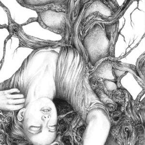 thumbnail of Graphite on paper by Janelle McKain titled Daphne.