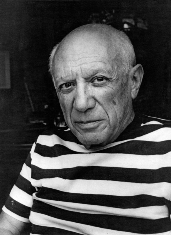 Photograph of Spanish artist Pablo Picasso