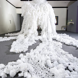 thumbnail of Styrofoam, Wrapping bags, wrapping paper dimensions variable by Eleng Luluan titled Between Dreams.