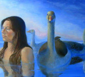 thumbnail of Oil on canvas by Sandra Stanton titled Parallel.