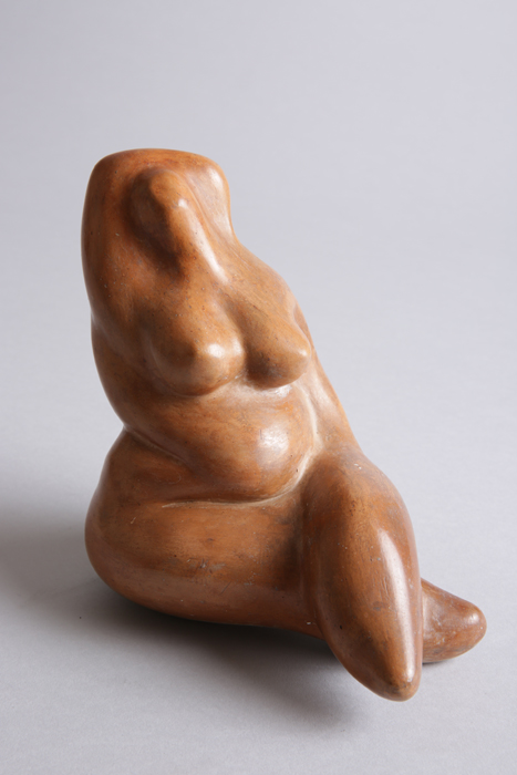 thumbnail of Sculpture made out of Terra cotta by JÃ³zsef Jakovits titled Ancestress.
