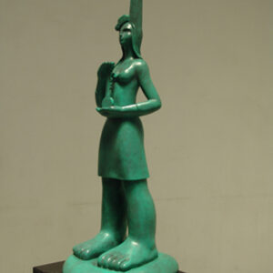 thumbnail of Bronze sculpture by Bharat Singh titled Endless Desire.