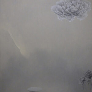 thumbnail of Oil on canvas by Fang Yeh titled Silence on the Sky.
