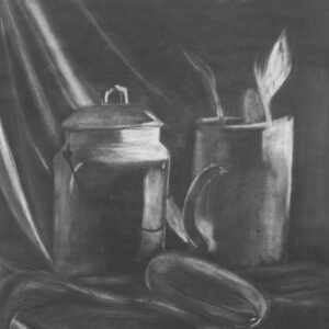 thumbnail of Graphite on paper by Shavana A. Dookraan titled untitled.