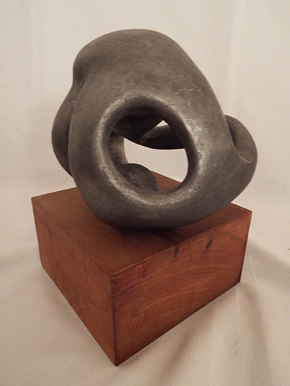 thumbnail of Gray sculpture