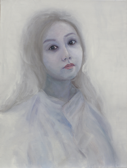 thumbnail of Oil on canvas by Jie Hu titled Jie.