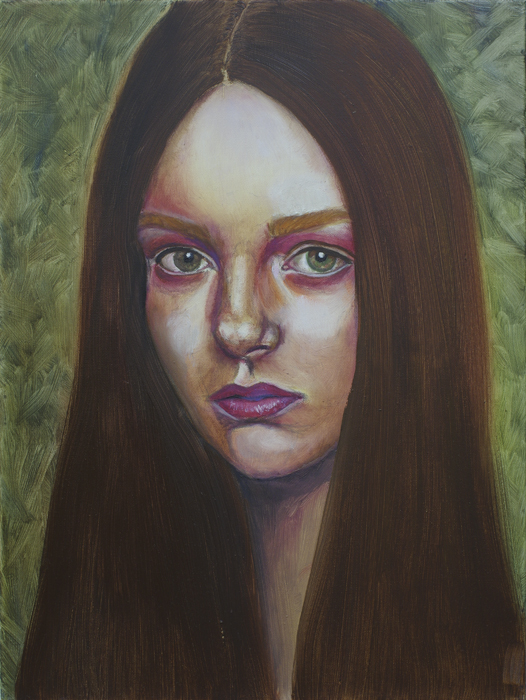 thumbnail of Oil on canvas by Helen Lee titled Portrait.