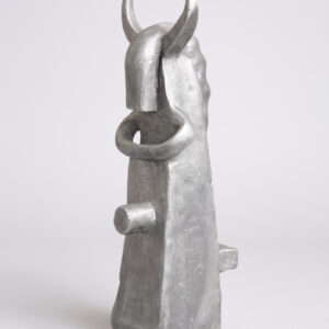 thumbnail of Sculpture of horned figure