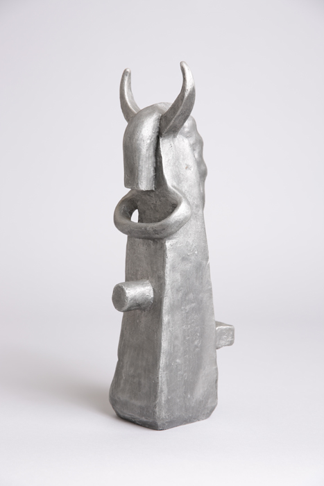 thumbnail of Sculpture of horned figure