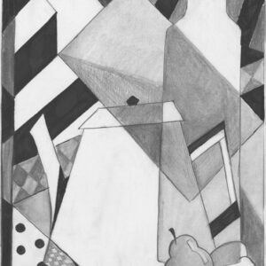 thumbnail of Graphite on paper by Ashling McGlone untitled.