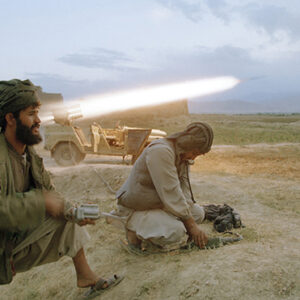 thumbnail of Taliban soldiers fire a rocket