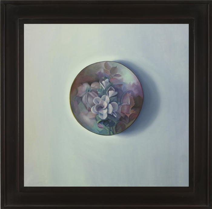 thumbnail of Oil on canvas by Liz Di Giorgio titled New Rondel.
