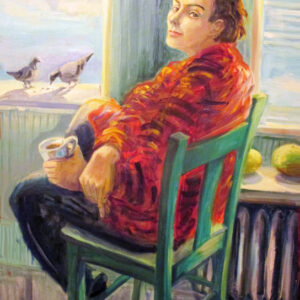 thumbnail of Oil on canvas by Beata Szpura titled Morning in Queens.