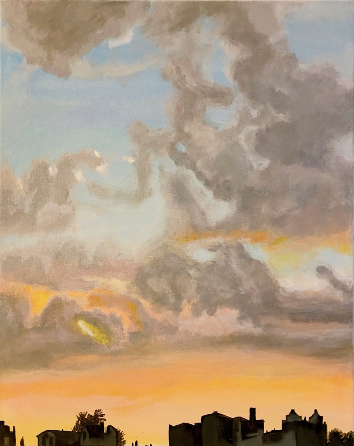 thumbnail of Landscape by Cindy Zhou. Medium: Acrylic on canvas. Size 24 x 18 inches Date 2020