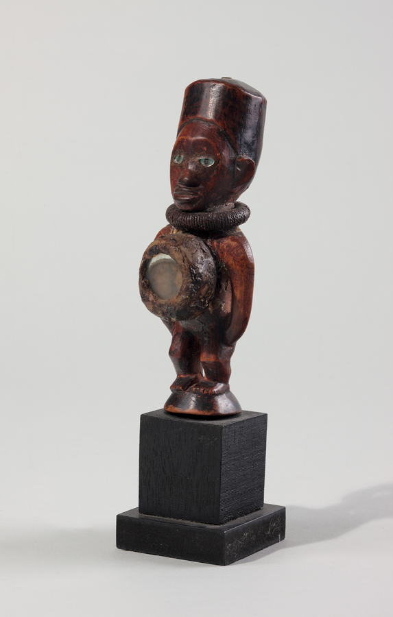 thumbnail of Protective figures from Kongo, Teke, Democratic Republic of Congo. dimension: height of 3.5 to 12 inches. date: unknown