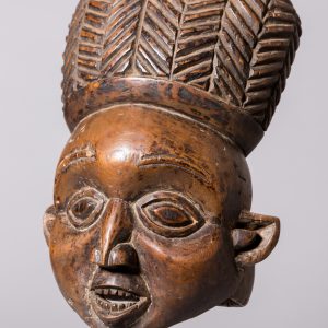 thumbnail of Holder's Mask from Western Grassfields: Babanki. medium: Wood. date: early 20th century